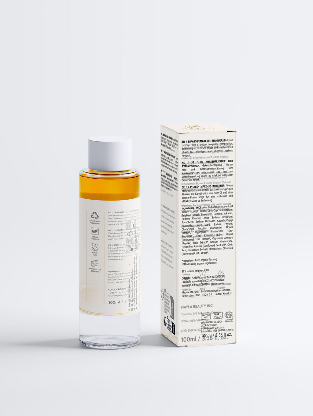 BiPhasic Make-up Remover, Fragrance Free