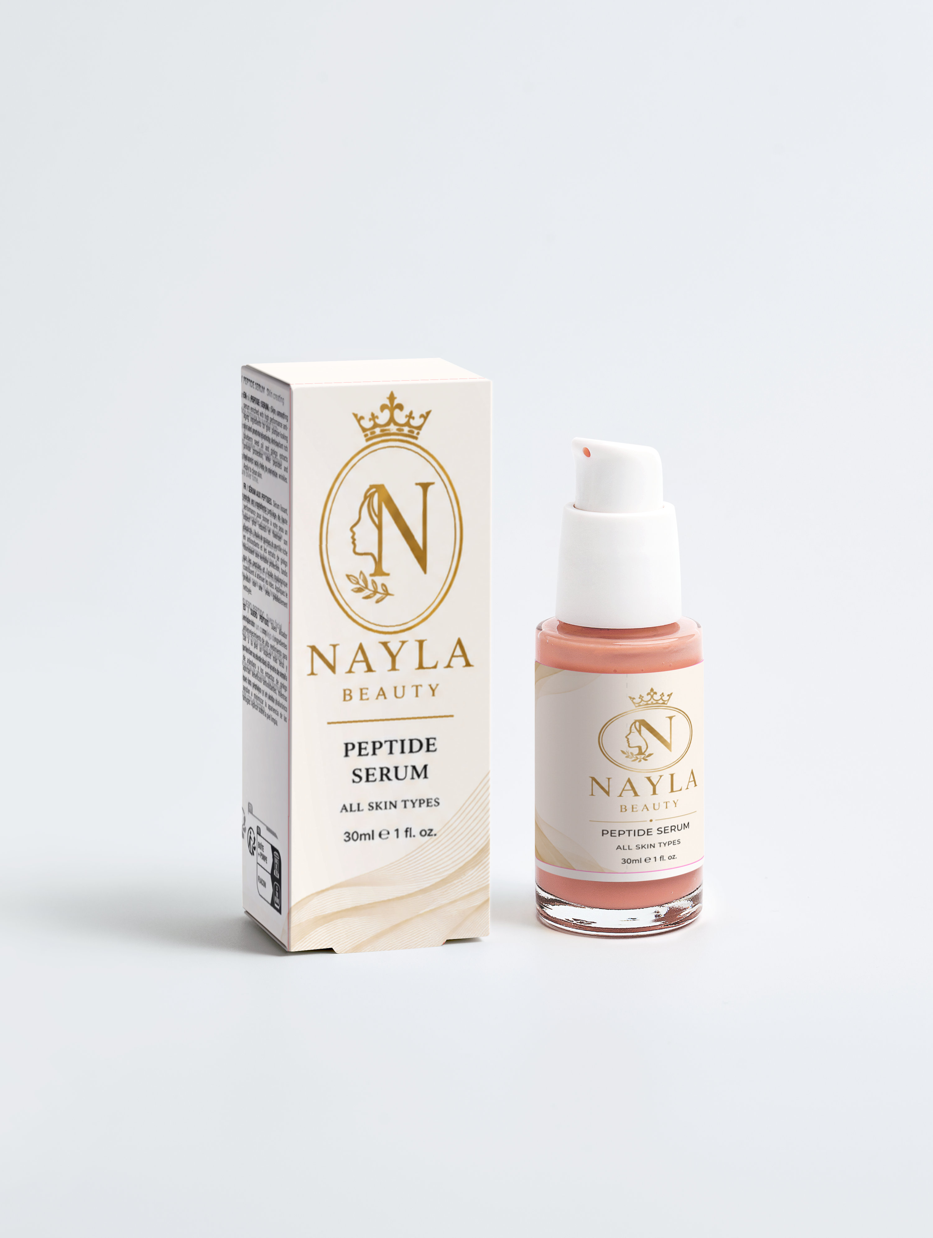 Nayla Beauty Peptide Serum — All Skin Types