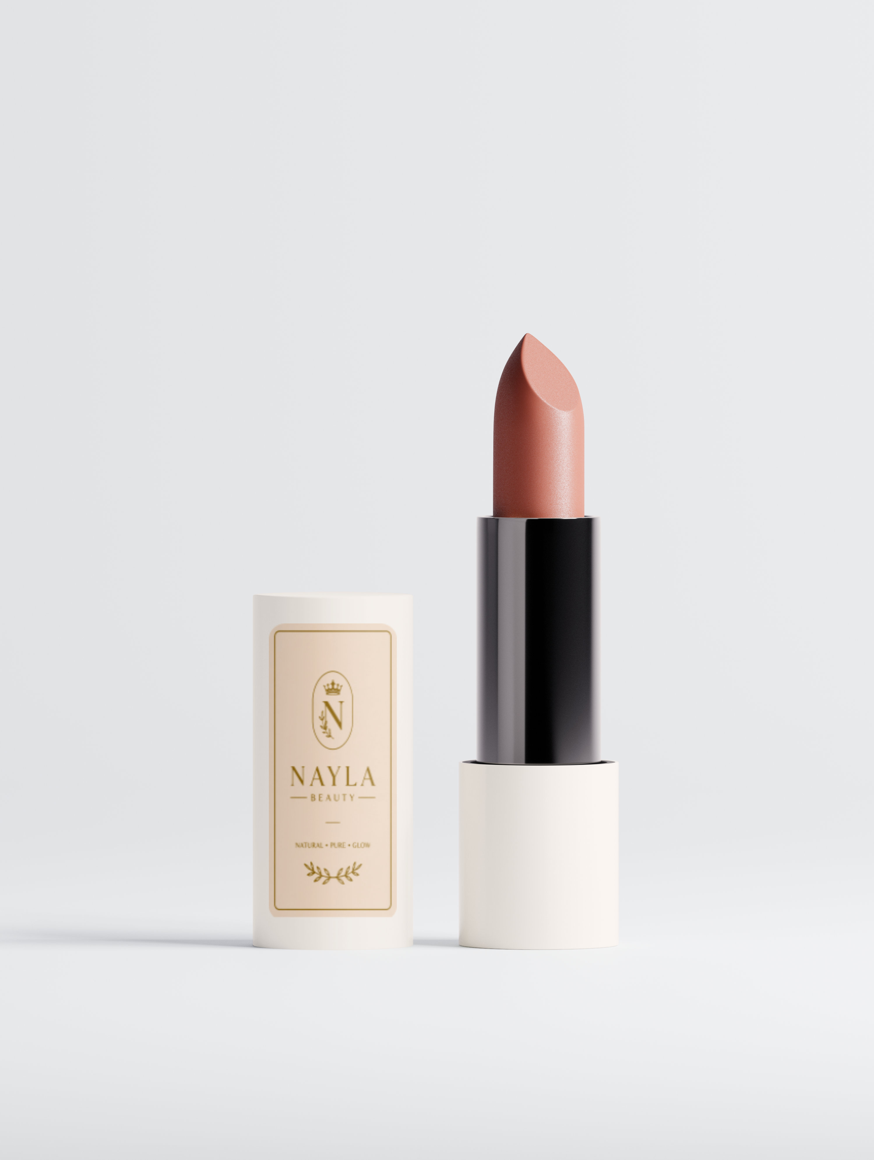 Nayla Beauty Matte Lipstick — Terracotta Nude
