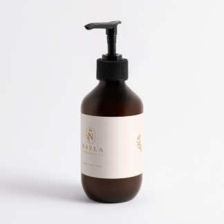 Nayla Beauty Silky Skin Body Serum — Woody Amber & Leather