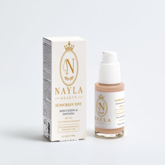 Nayla Beauty Sunscreen Tint SPF 50+ — Moisturising & Soothing