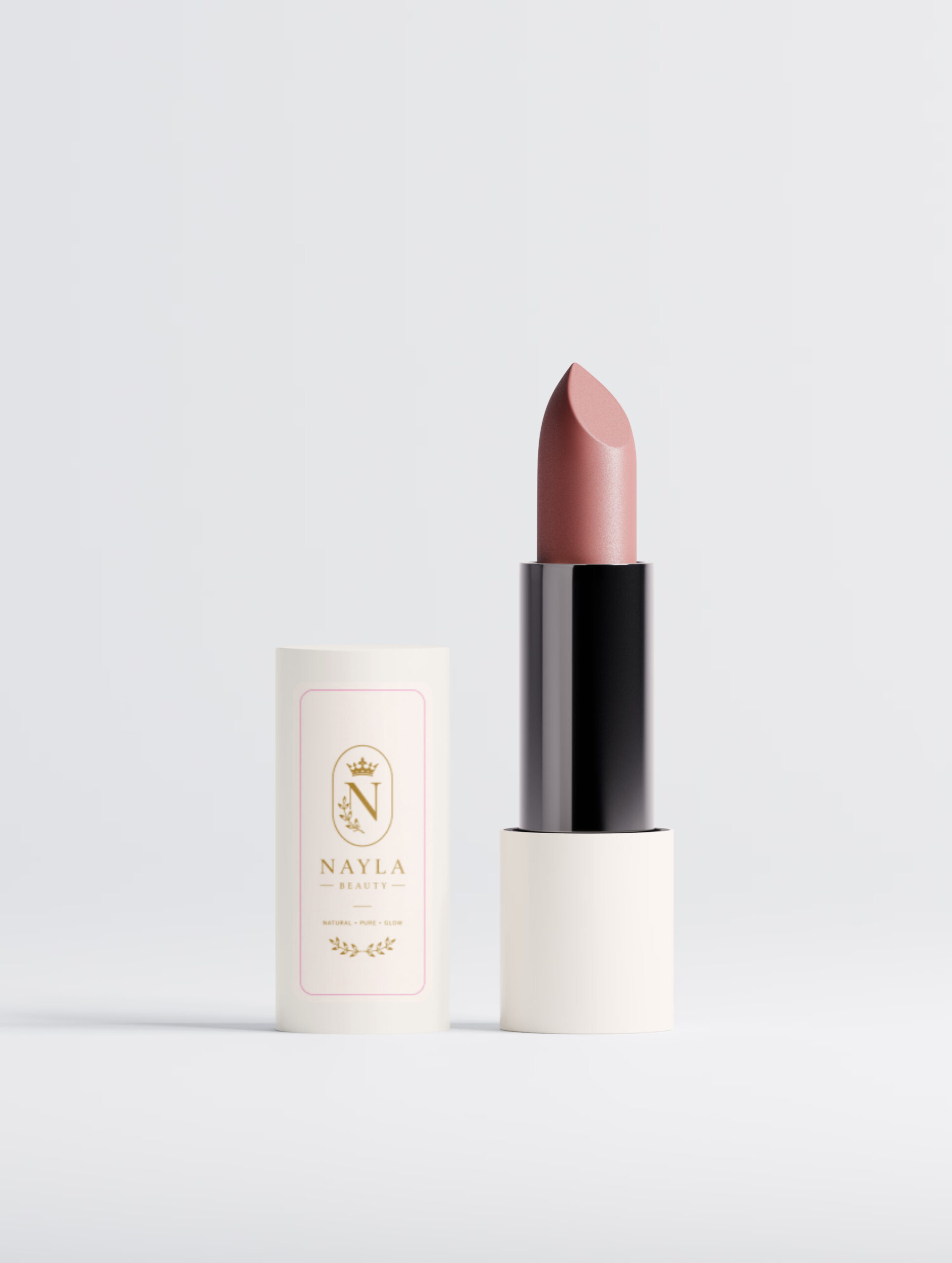 Matte Lipstick, Dusty Rose - Image 4