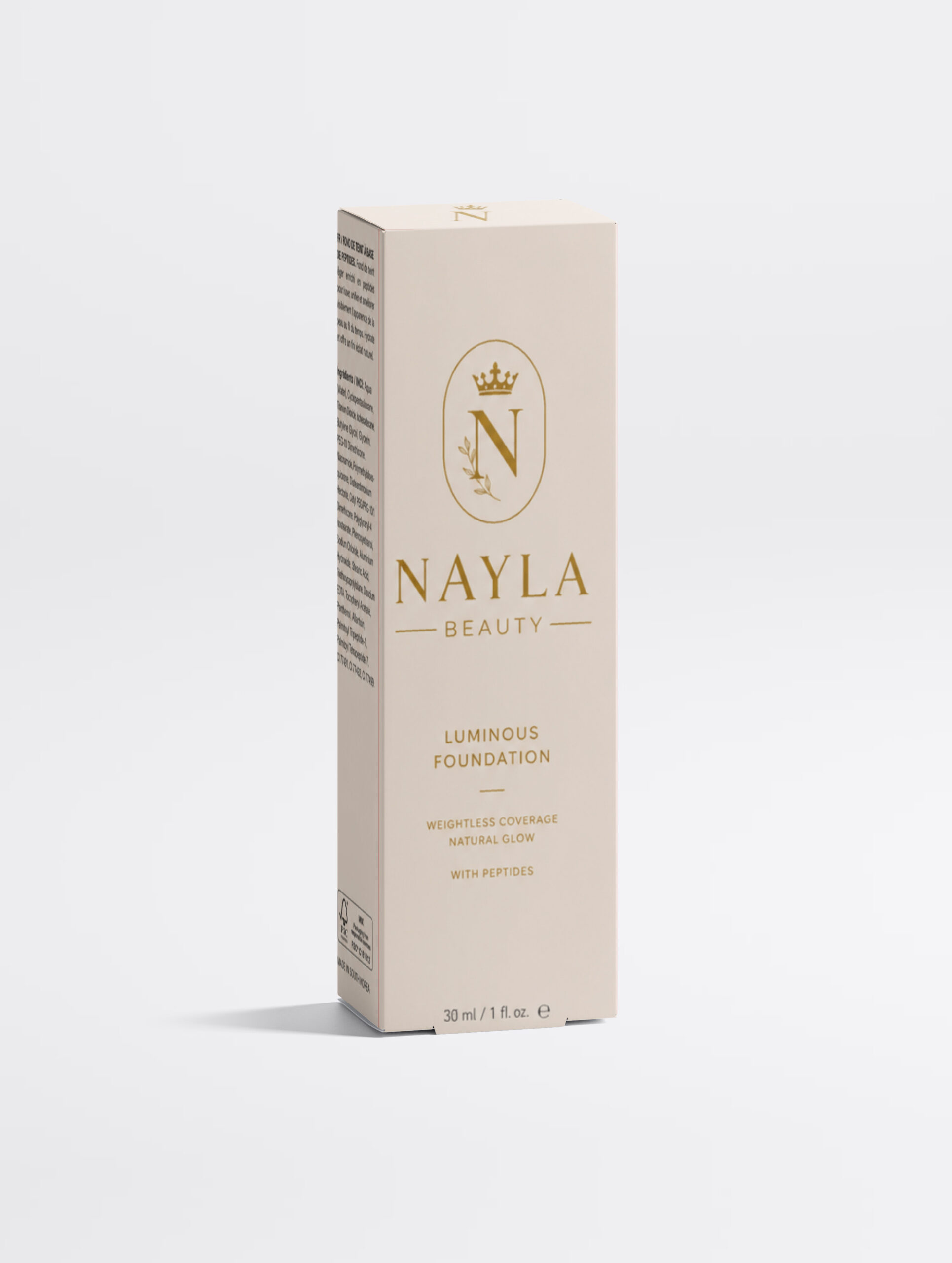 Foundation with Peptides, 35 Tan Warm - Image 5